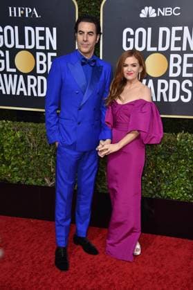 77th Golden Globes Awards Isla Fisher, Sacha Baron Cohen attend the 77th Annual Golden Globes Awards at Beverly Hilton Hotel on January 05, 2020 in Beverly Hills, California. Photo by SAUL GOODMAN ABACAPRESS.COM Beverly Hills California  Copyright: xGoodmanxSaul ABACAx 714912_335 GoodmanxSaul ABACAx 714912_335