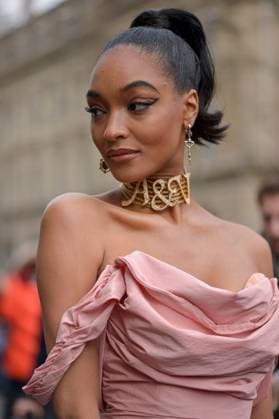 PFW Vivienne Westwood Arrivals JR Jourdan Dunn attending Vivienne Westwood show during Paris Fashion Week in Paris, France on February 29, 2020. Photo by Julien Reynaud APS-Medias ABACAPRESS.COM Paris France  Copyright: xReynaudxJulien APS-Medias ABACAx 722286_005 ReynaudxJulien APS-Medias ABACAx 722286_005