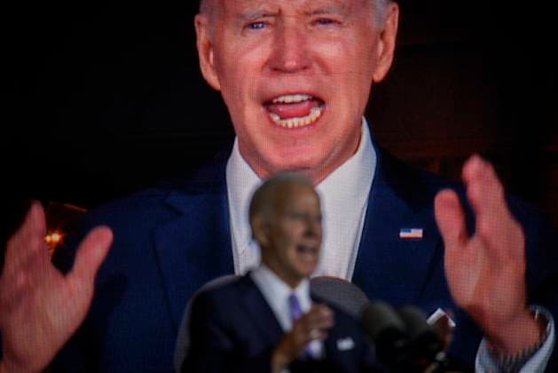 President Joe Biden speaks during a Juneteenth concert on the South Lawn of the White House on Tuesday, June 13, 2023 in Washington, DC. Juneteenth celebrates the emancipation of enslaved African Americans on June 19th and was declared a federal holiday in 2021 by President Joe Biden. (  WASP20230613156 SamuelxCorum