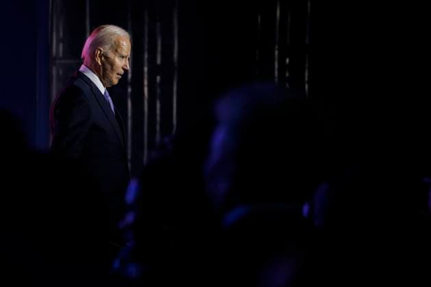 DC: President Biden Hosts a Juneteenth Concert on the South Lawn President Joe Biden walks off stage after speaking during a Juneteenth concert on the South Lawn of the White House on June 13, 2023 in Washington, D.C. Juneteenth celebrates the emancipation of enslaved African Americans on June 19th and was declared a federal holiday in 2021 by President Joe Biden. (Photo by Samuel Corum Pool ABACAPRESS.COM) Washington The White House DC United States  Copyright: xPool ABACAx 856900_058 Pool ABACAx 856900_058