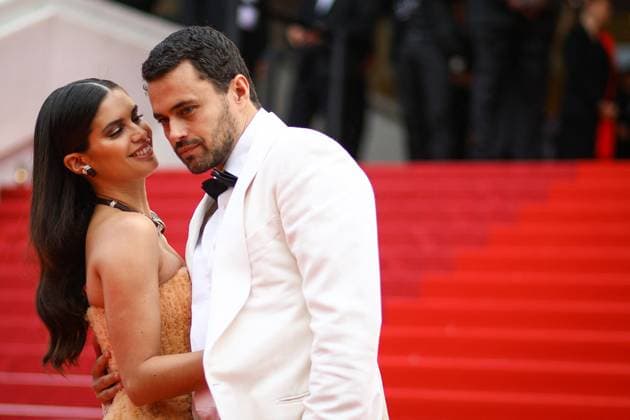 Cannes - Once Upon A Time In Hollywood Premiere Sara Sampaio and Oliver Ripley attend the screening of Once Upon A Time In Hollywood during the 72nd annual Cannes Film Festival on May 21, 2019 in Cannes, France. Photo by Shootpix ABACAPRESS.COM Cannes France  Copyright: xShootpix ABACAx 684065_263 Shootpix ABACAx 684065_263