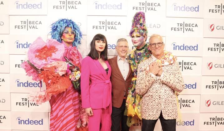 TriBeCa Film Festival (NEW) Tribeca Film Festival: Taylor Mac™24-Decade History of Popular Music. June 14, 2023, New York, USA: Taylor Mac, Rob Epstein, Jeffrey Friedman, Matt Ray, Machine Bazzle, Joel Stillerman, Linda Brumbach. ,New York s hottest club is Taylor Mac s 24-Decade History of Popular Music. This club has everything: countercultural history, off-the-wall interpretations of America s most recognizable tunes, ping pong warfare, giant inflatable penises making love and war to David Bowie s Heroes, shameless gay melodrama, and of course, MacArthur Fellowship winner Taylor Mac. Credit: Jose Francisco Thenews2 (Foto: Jose Francisco Thenews2 imago images) TriBeCa Film Festival  Copyright: xJosexFranciscox
