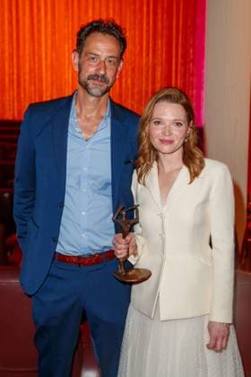 Award Ernst Lubitsch Preis 2023 Karoline Herfurth with husband Christopher Doll at the Ernst Lubitsch Preis 2023 in the Astor Film Lounge on 14 06 2023 in Berlin Copyright: xEventpressxKochanx