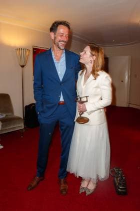 Award Ernst Lubitsch Preis 2023 Karoline Herfurth with husband Christopher Doll at the Ernst Lubitsch Preis 2023 in the Astor Film Lounge on 14 06 2023 in Berlin Copyright: xEventpressxKochanx