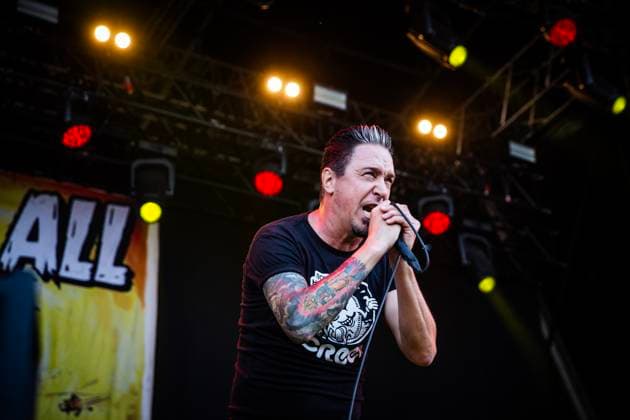 Sick of It All live at Copenhell 2023, Copenhagen, Denmark Copenhagen, Denmark. 14th, June 2023. The American hardcore punk band Sick of It All performs a live concert during the Danish heavy metal festival Copenhell 2023 in Copenhagen. Here vocalist Lou Koller is seen live on stage. Copenhagen Denmark  Copyright: xGonzalesxPhoto ChristianxHjorthx