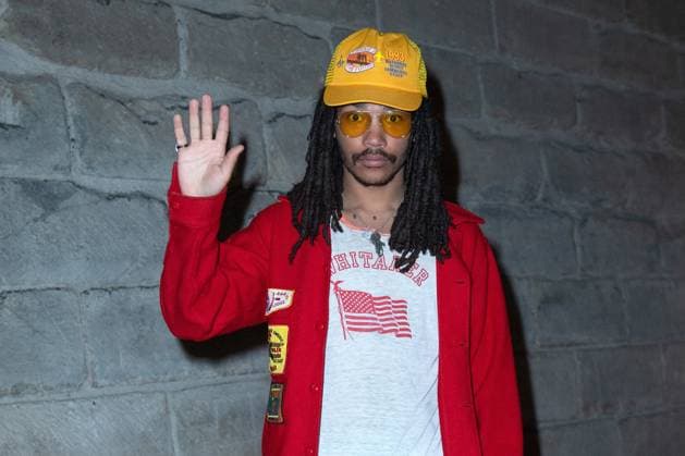PFW - Off White Front Row AM Luka Sabbat attending the Off White Menswear Fall Winter 2020-2021 show as part of Paris Fashion Week in Paris, France on January 15, 2020. Photo by Aurore Marechal ABACAPRESS.COM Paris Ile de France France  Copyright: xMarechalxAurore ABACAx 716044_031 MarechalxAurore ABACAx 716044_031