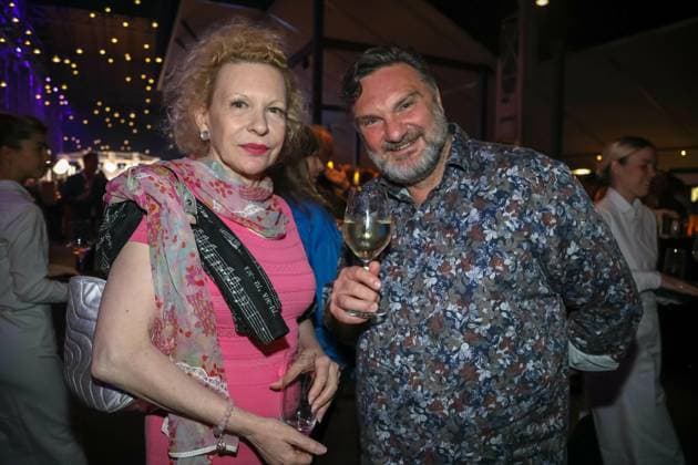 15 06 2023, Globe Vienna, Austrian Film Award 2023, award gala d Academy of Austrian Film in the picture Sunnyi Melles, Martin Leutgeb, Austrian Film Award 2023.
