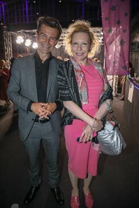 15 06 2023, Globe Vienna, Austrian Film Award 2023, award gala d Academy of Austrian Film in the picture Roland Weißmann ORF Director General, Sunnyi Melles, Austrian Film Award 2023.