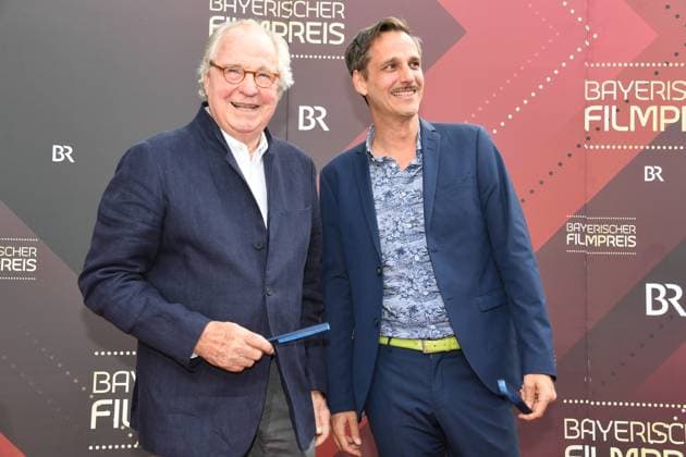 Friedrich von Thun with son Max von Thun Bavarian Film Award 22 honor, award, prize Prinzregenten Theater Munich 16 June 2023