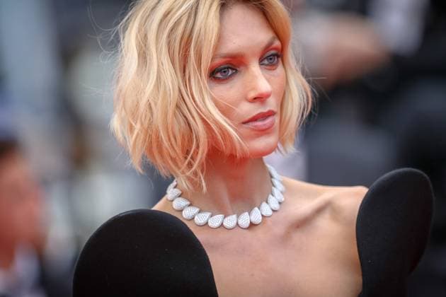 Cannes - Blackkklansman Screening Anja Rubik attends the screening of Blackkklansman during the 71st annual Cannes Film Festival at Palais des Festivals on May 14, 2018 in Cannes, France. Photo by Shootpix ABACAPRESS.COM Cannes France  Copyright: xShootpix ABACAx 636860_032 Shootpix ABACAx 636860_032