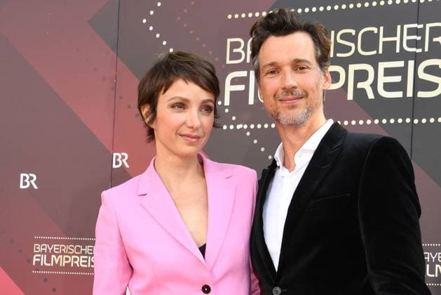 Julia Koschitz and Florian David Fitz at the Bavarian Film Award ceremony on 16 06 2023 at the Prinzregententheater in Munich Bavarian Film Award 2023 in Munich