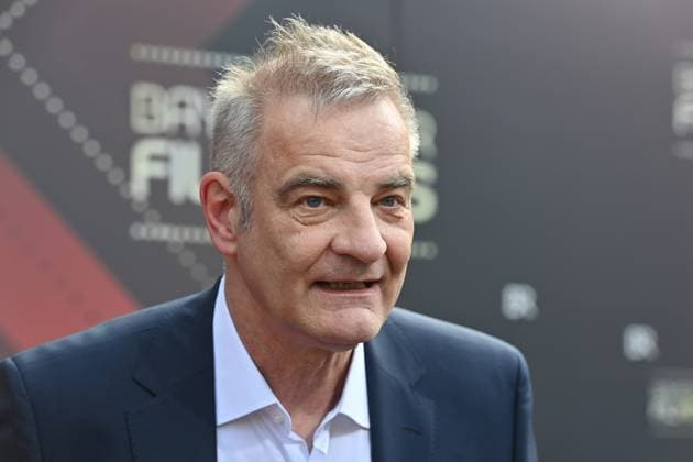 Heinrich SCHAFMEISTER Actor , single image,cropped single image,portrait,portrait red carpet,red carpet,Bavarian Film Award 2023 on 16 06 2023 in Prinzregententheater in Munich