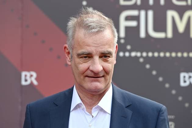 Heinrich SCHAFMEISTER Actor , single image,cropped single image,portrait,portrait red carpet,red carpet,Bavarian Film Award 2023 on 16 06 2023 in Prinzregententheater in Munich