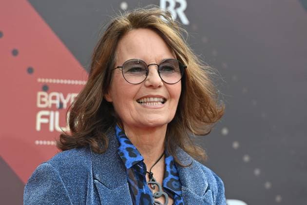 Caroline Link director,single image,cropped single image,portrait,portrait red carpet,red carpet,Bavarian Film Award 2023 on 16 06 2023 in Prinzregententheater in Munich