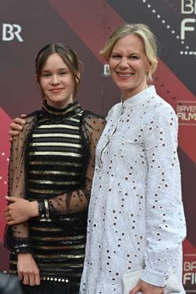 f li Rosalie Darchinger and Katharina Schwarz red carpet,red carpet,Bavarian Film Award 2023 on 16 06 2023 in Prinzregententheater in Munich