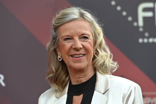 Katja Wildermuth Intendantin Bayerischer Rundfunk , single image,cropped single image,portrait,portrait red carpet,red carpet,Bavarian Film Award 2023 on 16 06 2023 in the Prinzregententheater in Munich