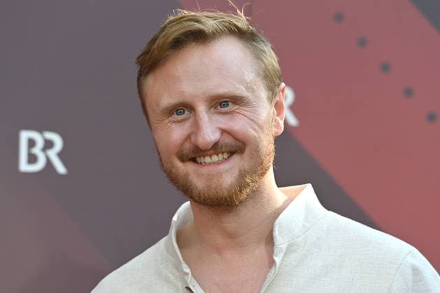 Michael Kranz actor , single image,cropped single image,portrait,portrait red carpet,red carpet,Bavarian Film Award 2023 on 16 06 2023 in Prinzregententheater in Munich