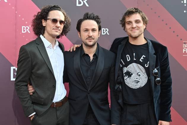 f li Dimitrij Schaad ,Alex Schaad and Jonas DASSLER red carpet,Red Carpet,Bavarian Film Award 2023 on 16 06 2023 in the Prinzregententheater in Munich
