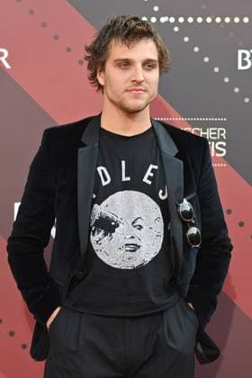 Jonas DASSLER actor single image,cropped single image,half figure,half figure red carpet,red carpet,Bavarian Film Award 2023 on 16 06 2023 in Prinzregententheater in Munich