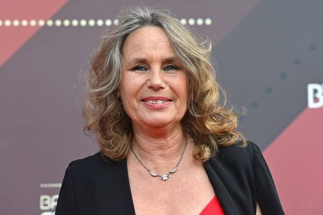 Marie Theres KROETZ RELIN actress, single image, cropped single image, portrait, portrait red carpet, red carpet, Bavarian Film Award 2023 on 16 06 2023 in the Prinzregententheater in Munich