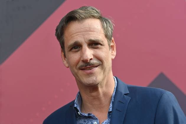 Max von THUN actor, single image, cropped single image, portrait, portrait red carpet, red carpet, Bavarian Film Award 2023 on 16 06 2023 in the Prinzregententheater in Munich