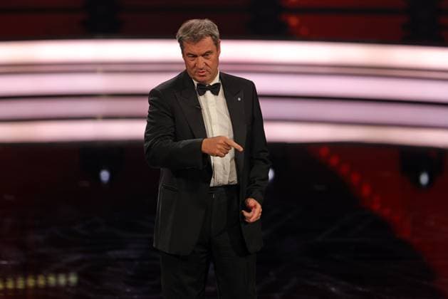 Markus Söder Bavarian Film Award 2022 Bavarian Prime Minister Dr Markus Söder on the occasion of the award ceremony of the 44 Bavarian Film Award 2022 on 16 06 2023 at the Prinzregententheater in Munich, Bavaria, Germany.