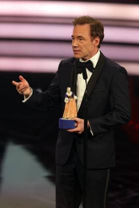 Michael Bully Herbig Bavarian Film Award 2022 honorary award winner Michael Bully Herbig during his acceptance speech award ceremony of the 44 Bavarian Film Award 2022 on 16 06 2023 at the Prinzregententheater Munich, Bavaria, Germany