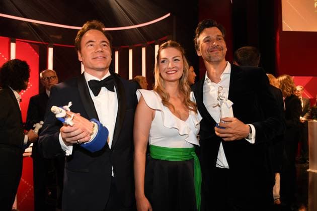 Michael Bully Herbig, Judith Gerlach, Florian David Fitz Bavarian Film Award 22 honor, prize, award party Munich 16 June 2023