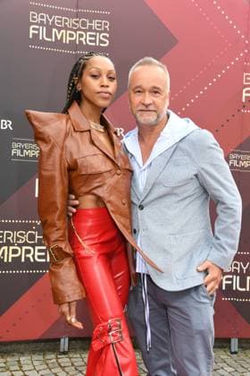 Jazz Aamina and Thomas Darchinger Bavarian Film Award 22 honor, award, prize Prinzregenten Theater Munich 16 June 2023