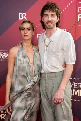 Samia Chancrin and James Newton at the 44 Bavarian Film Awards 2022 ceremony at the Prinzregententheater in Munich, Germany, 16 06 2023 Foto:xN.xKolinzx xFuturexImage