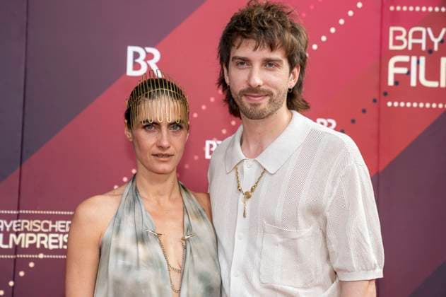 Samia Chancrin and James Newton at the 44 Bavarian Film Awards 2022 ceremony at the Prinzregententheater in Munich, Germany, 16 06 2023 Foto:xN.xKolinzx xFuturexImage