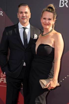 Manou Lubowski with girlfriend Lara von Stumberg at the award ceremony of the 44 Bavarian Film Award 2022 at the Prinzregententheater Munich, 16 06 2023 Foto:xN.xKolinzx xFuturexImage