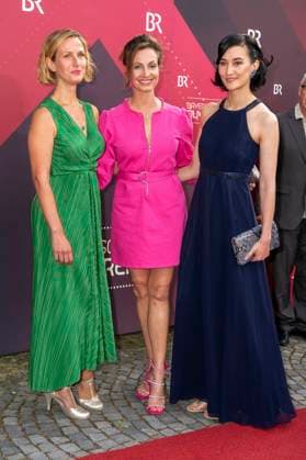 Nathalie Schott, Dagny Dewath and Agnes Kiyomi Decker at the 44 Bavarian Film Award 2022 ceremony at the Prinzregententheater in Munich, 16 06 2023 Foto:xN.xKolinzx xFuturexImage