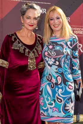 Irina Wanka and Sophie Adell at the 44 Bavarian Film Award 2022 ceremony at the Prinzregententheater in Munich, 16 06 2023 Foto:xN.xKolinzx xFuturexImage