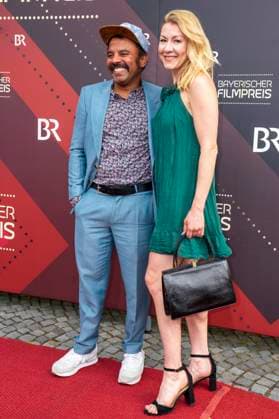 Simon Pearce and Genija Rykova at the 44 Bavarian Film Awards 2022 ceremony at the Prinzregententheater in Munich, 16 06 2023 Foto:xN.xKolinzx xFuturexImage