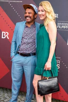 Simon Pearce and Genija Rykova at the 44 Bavarian Film Awards 2022 ceremony at the Prinzregententheater in Munich, 16 06 2023 Foto:xN.xKolinzx xFuturexImage