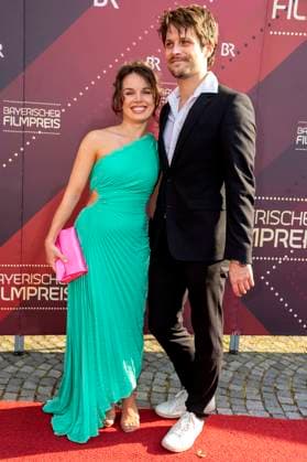 Darya Birnstiel and Philip Birnstiel at the 44 Bavarian Film Award 2022 ceremony at the Prinzregententheater in Munich, 16 06 2023 Foto:xN.xKolinzx xFuturexImage