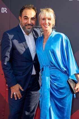 Adnan Maral with wife Franziska Maral at the 44 Bavarian Film Awards 2022 ceremony at the Prinzregententheater in Munich, 16 06 2023 Foto:xN.xKolinzx xFuturexImage