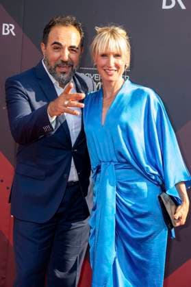 Adnan Maral with wife Franziska Maral at the 44 Bavarian Film Awards 2022 ceremony at the Prinzregententheater in Munich, 16 06 2023 Foto:xN.xKolinzx xFuturexImage