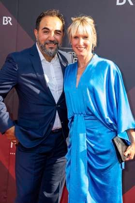 Adnan Maral with wife Franziska Maral at the 44 Bavarian Film Awards 2022 ceremony at the Prinzregententheater in Munich, 16 06 2023 Foto:xN.xKolinzx xFuturexImage