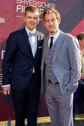 Ferdinand Hofer and Stefan Murr at the 44 Bavarian Film Award 2022 ceremony at the Prinzregententheater in Munich, 16 06 2023 Foto:xN.xKolinzx xFuturexImage