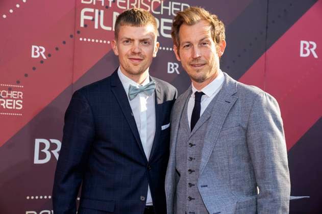 Ferdinand Hofer and Stefan Murr at the 44 Bavarian Film Award 2022 ceremony at the Prinzregententheater in Munich, 16 06 2023 Foto:xN.xKolinzx xFuturexImage