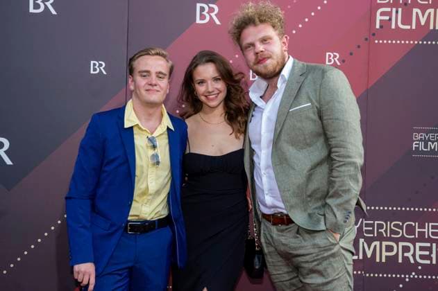 Johannes Berzl and guests at the 44 Bavarian Film Awards 2022 ceremony at the Prinzregententheater in Munich, 16 06 2023 Foto:xN.xKolinzx xFuturexImage