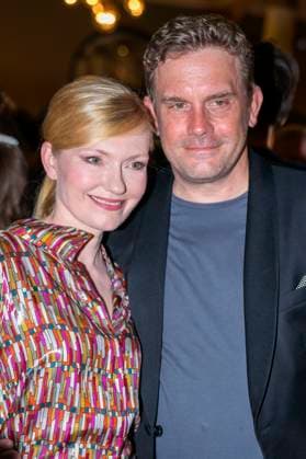 Johanna Christine Gehlen and Sebastian Bezzel at the 44 Bavarian Film Award 2022 ceremony at the Prinzregententheater in Munich, 16 06 2023 Foto:xN.xKolinzx xFuturexImage