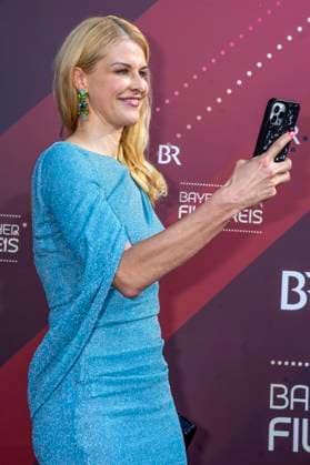 Natascha Grün at the award ceremony of the 44 Bavarian Film Award 2022 at the Prinzregententheater in Munich, 16 06 2023 Foto:xN.xKolinzx xFuturexImage