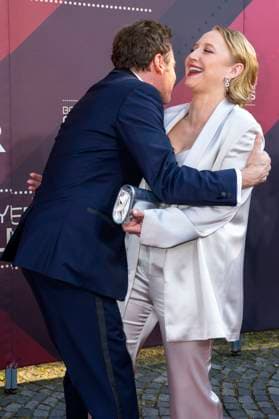 Michael Bully Herbig and Anna Maria Mühe at the 44 Bavarian Film Awards 2022 ceremony at the Prinzregententheater in Munich, 16 06 2023 Foto:xN.xKolinzx xFuturexImage