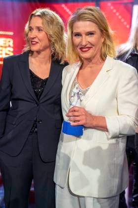 Meike Kordes and Alexandra Kordes at the 44 Bavarian Film Award 2022 ceremony at the Prinzregententheater in Munich, 16 06 2023 Foto:xN.xKolinzx xFuturexImage