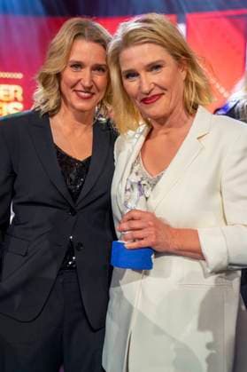 Meike Kordes and Alexandra Kordes at the 44 Bavarian Film Award 2022 ceremony at the Prinzregententheater in Munich, 16 06 2023 Foto:xN.xKolinzx xFuturexImage