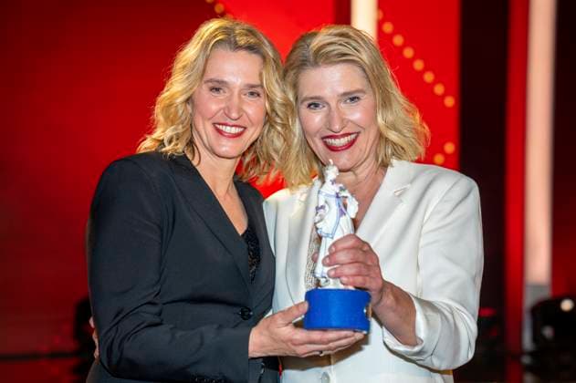 Meike Kordes and Alexandra Kordes at the 44 Bavarian Film Award 2022 ceremony at the Prinzregententheater in Munich, 16 06 2023 Foto:xN.xKolinzx xFuturexImage