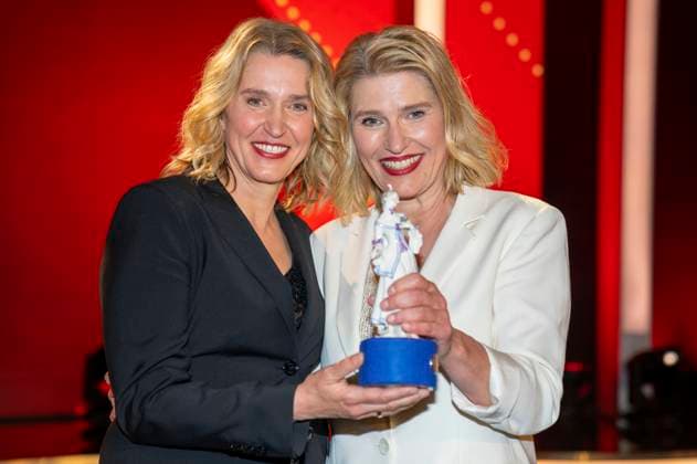 Meike Kordes and Alexandra Kordes at the 44 Bavarian Film Award 2022 ceremony at the Prinzregententheater in Munich, 16 06 2023 Foto:xN.xKolinzx xFuturexImage